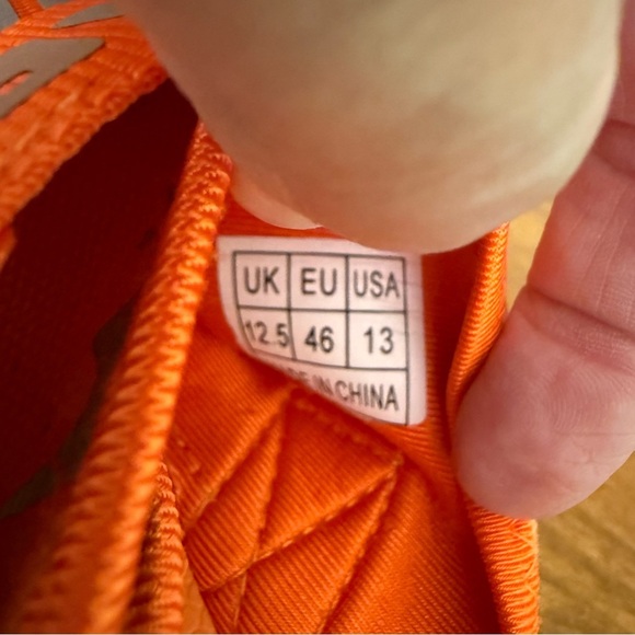 Billionaire Boys Club Orange sandals BB Space Walker II slide men’s size 13 y2k - Picture 8 of 9